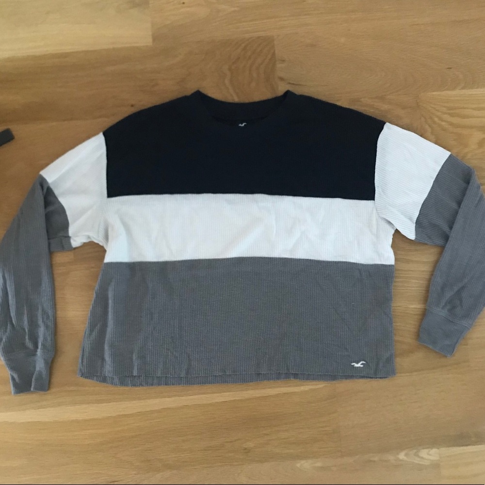 Hollister Color Block Long Sleeve